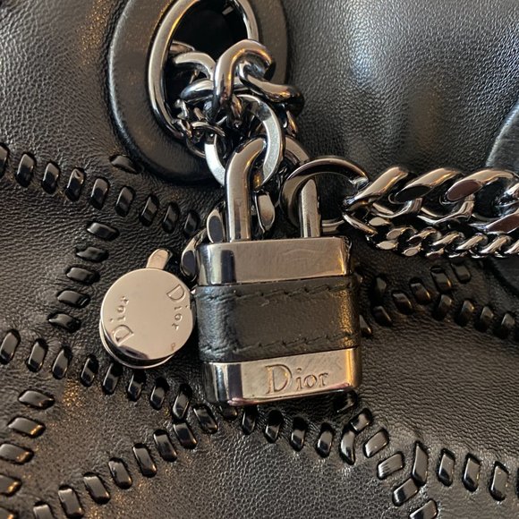 Christian Dior Cannage Overstitch Chri Chri Tote - Picture 5 of 5